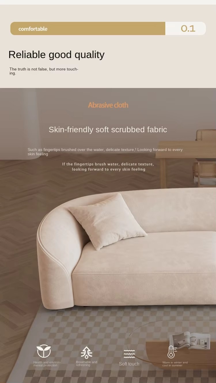 Close-up view of custom hotel fabric sofa LSF6017 cushion Close-up view of custom hotel fabric sofa LSF6017 cushion