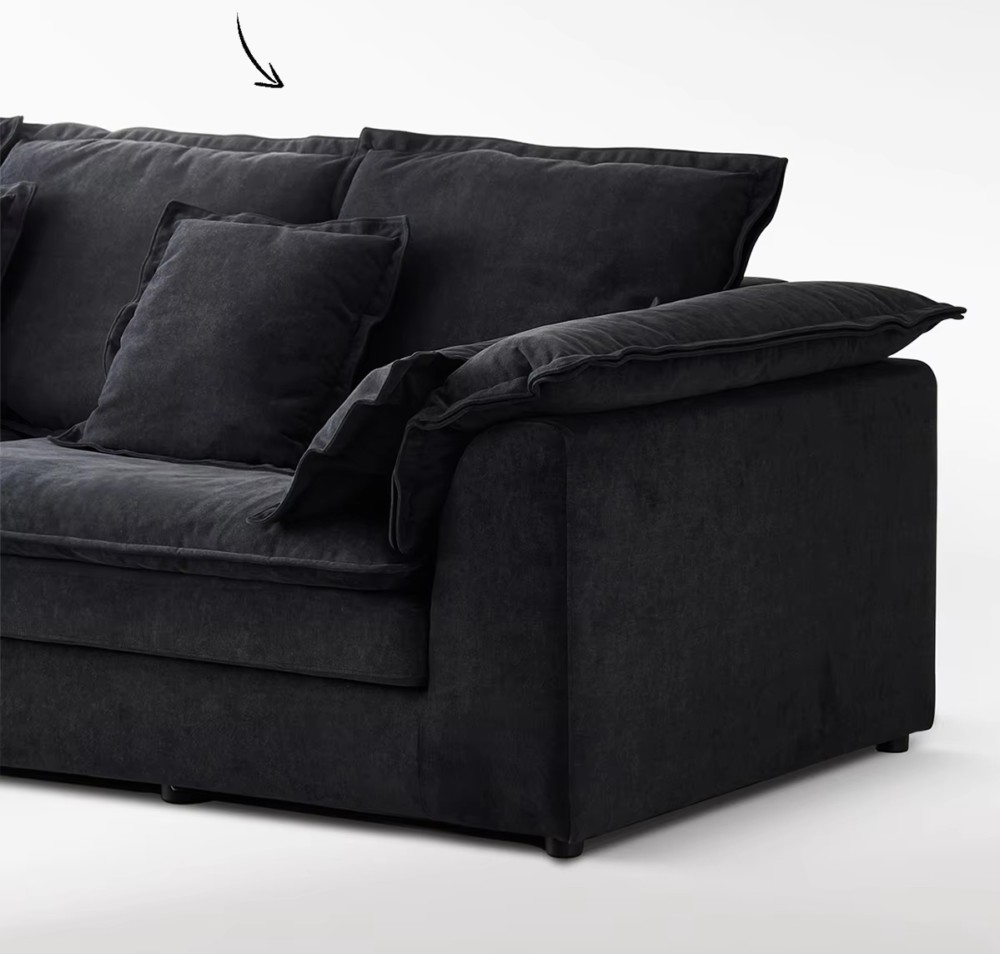 Solid wood sofa leg detail of custom sofa LSF6002 for hotel Solid wood sofa leg detail of custom sofa LSF6002 for hotel