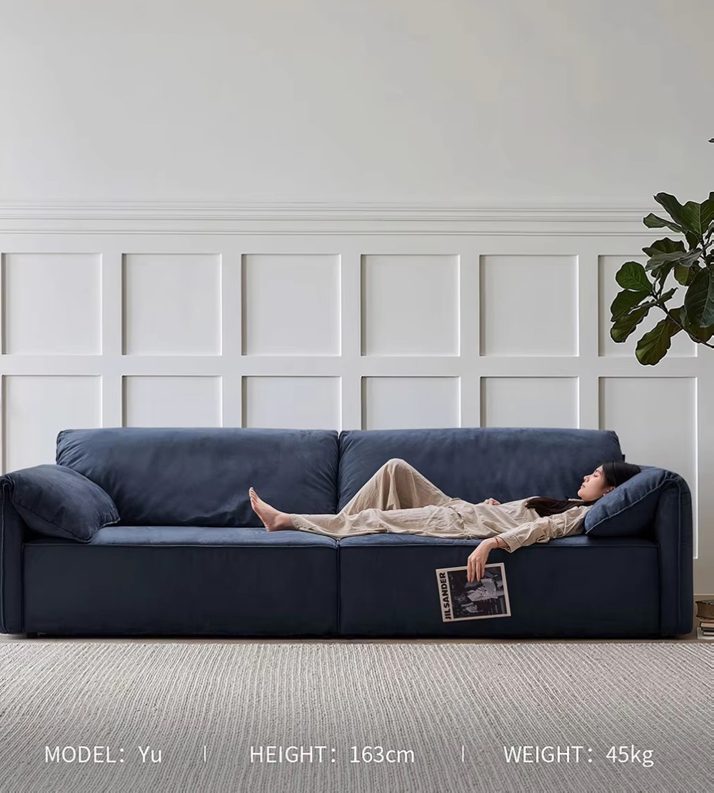 LSF6003 custom fabric sofa in commercial interior showroom LSF6003 custom fabric sofa in commercial interior showroom