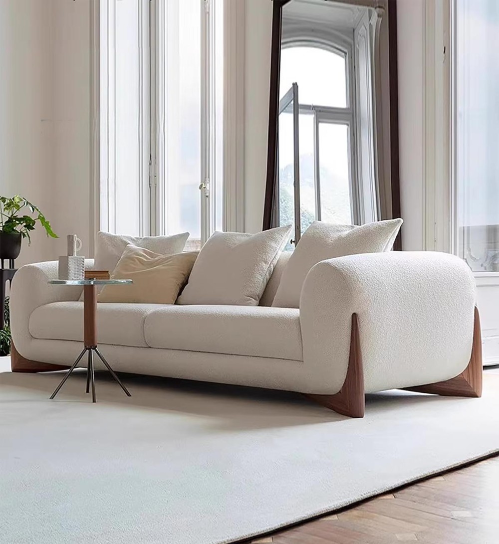 Custom fabric sofa LSF6016 for hotel lobby project Custom fabric sofa LSF6016 for hotel lobby project