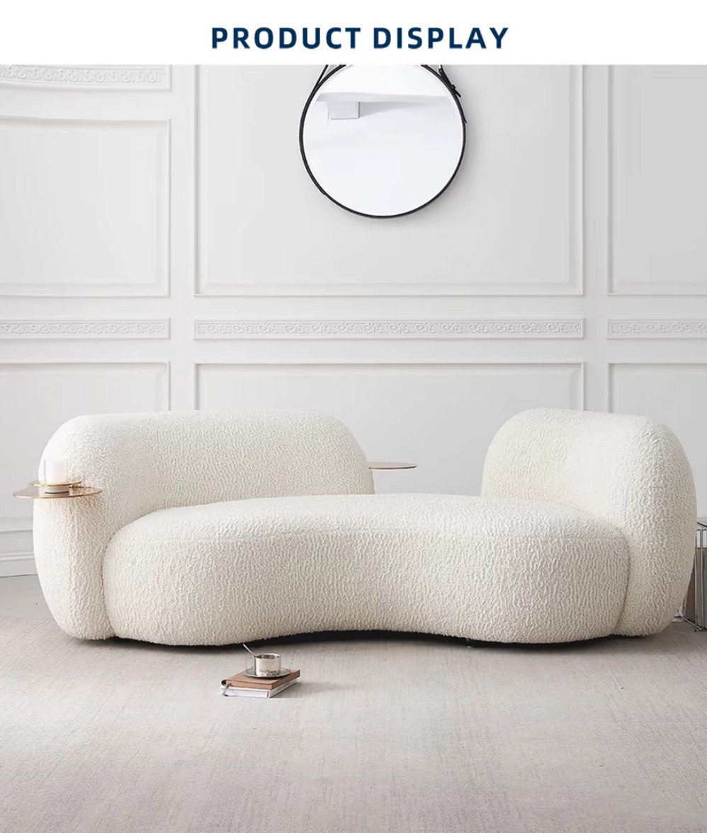 Custom fabric sofa LSF6018 for hotel lobby project Custom fabric sofa LSF6018 for hotel lobby project
