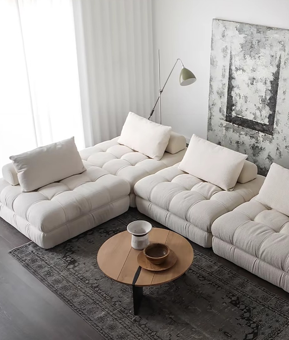 Contract upholstery fabric sofa LSF6024 for hospitality project Contract upholstery fabric sofa LSF6024 for hospitality project