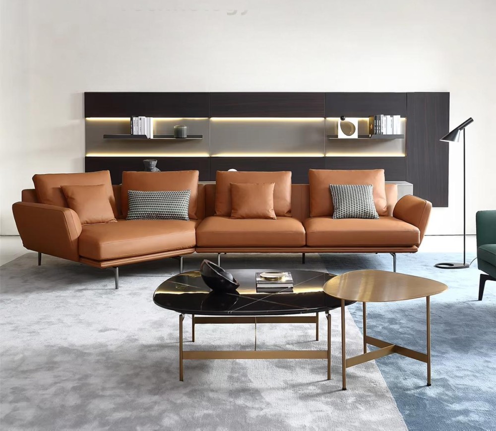 Custom fabric sofa LSF6037 for hotel lobby project Custom fabric sofa LSF6037 for hotel lobby project