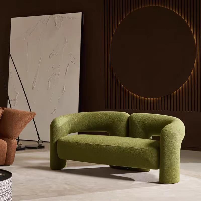 Custom fabric sofa LSF6041 for hotel lobby project Custom fabric sofa LSF6041 for hotel lobby project