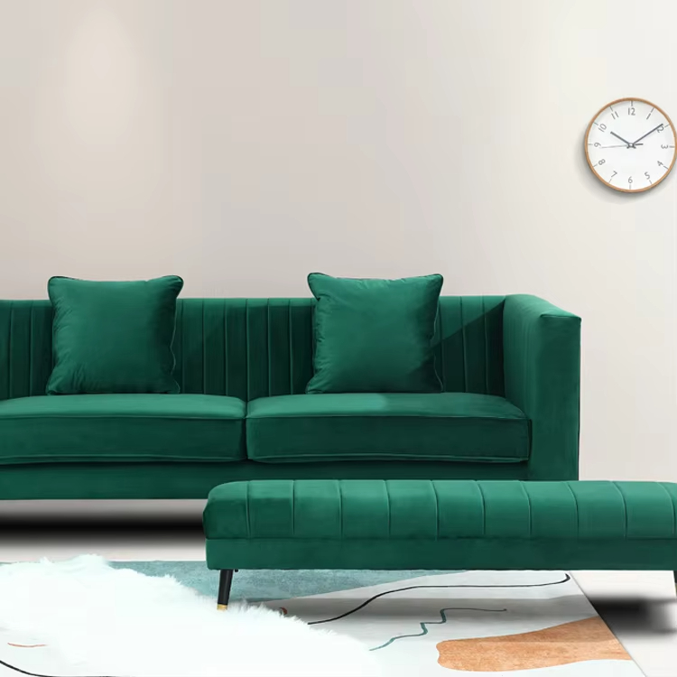 Custom fabric sofa LSF6054 for hotel lobby project Custom fabric sofa LSF6054 for hotel lobby project
